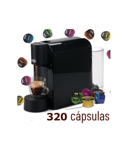 Cafetera S36 y 320 cápsulas Montecelio