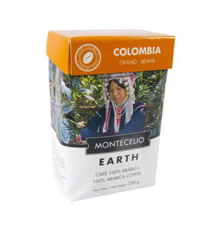 Café Montecelio Earth de Colombia en grano - 250g