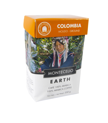 Café Montecelio earth de Colombia molido - 250g