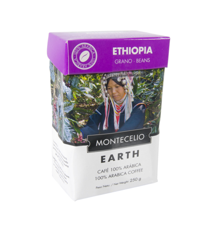 Café Montecelio Earth de Etiopía en grano - 250g